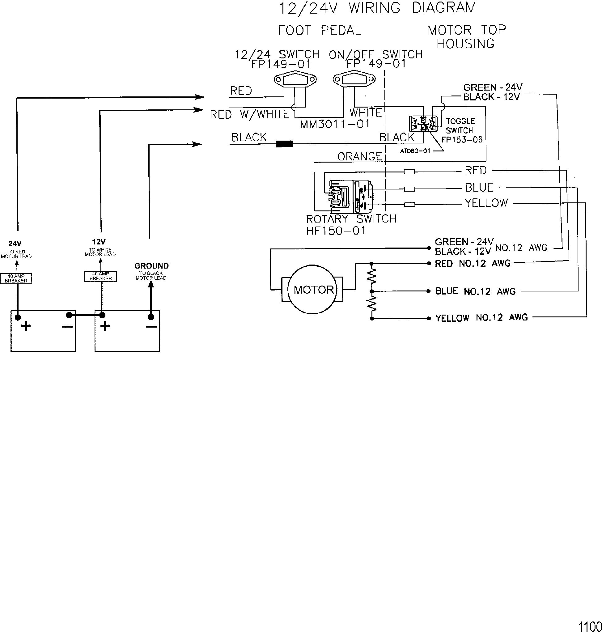 36 Volt Trolling Motor Wiring Diagram | Wiring Diagram - 12 24 Volt Trolling Motor Wiring Diagram