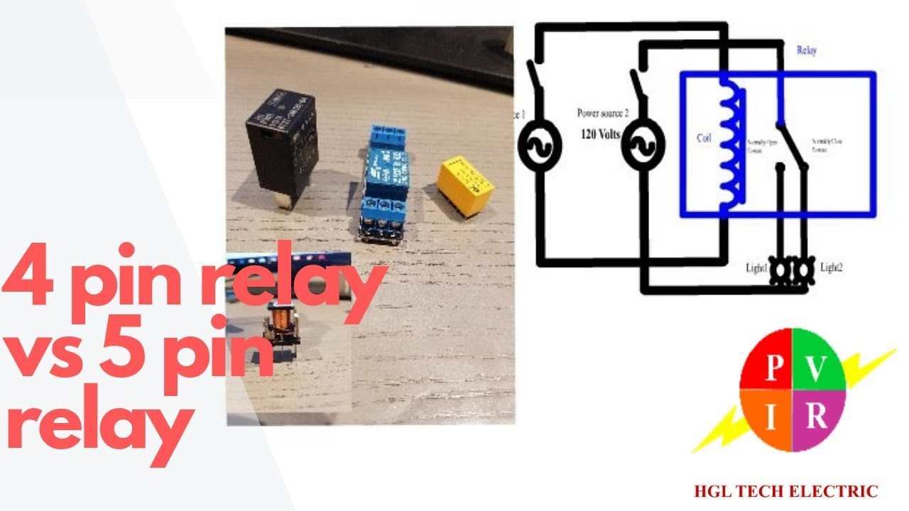 4 Pin Relay Vs 5 Pin Relay. 4 Pin Relay And 5 Pin Relay Wiring - 4 Prong Relay Wiring Diagram