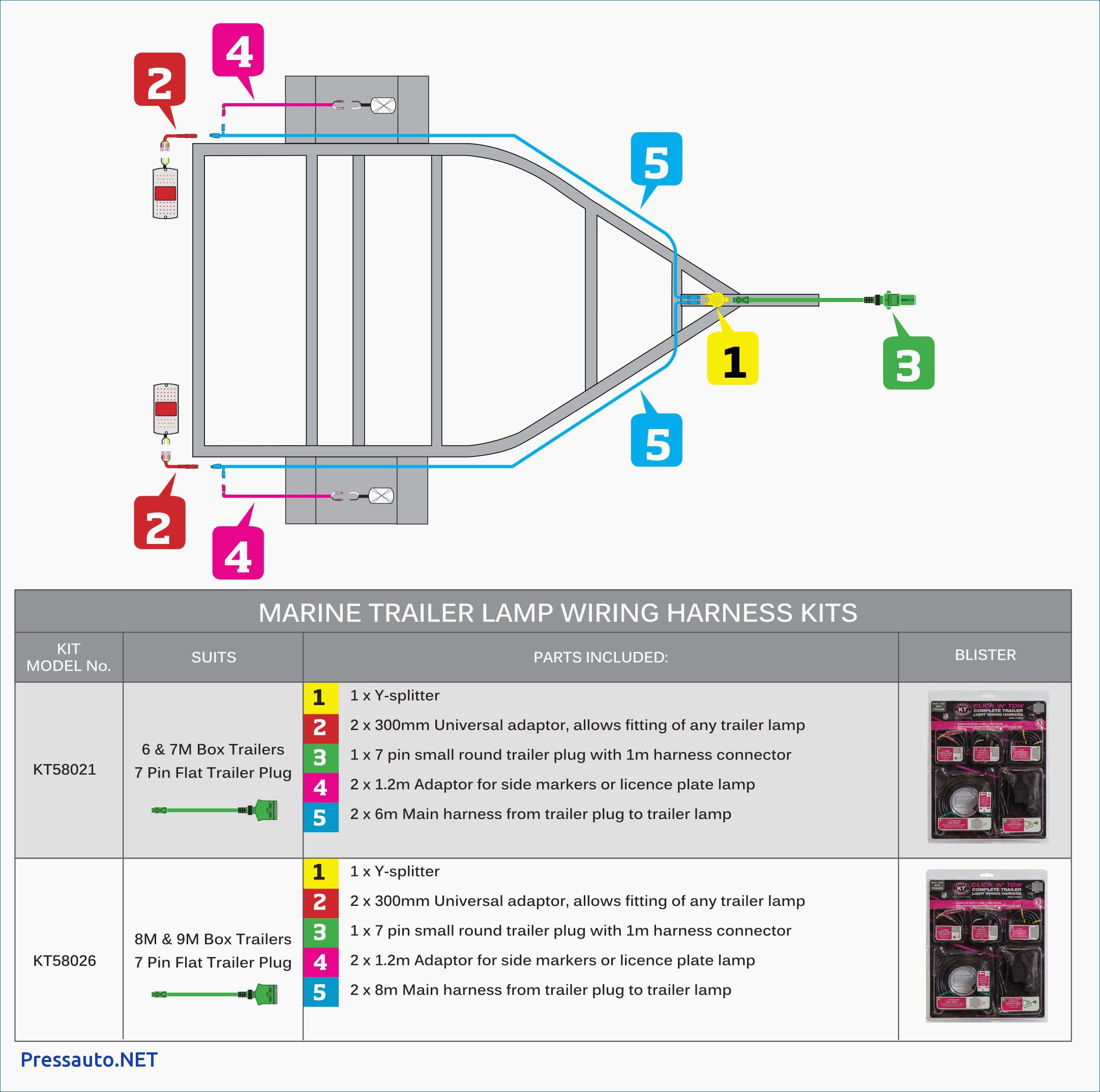 4 Way Trailer Plug Wiring Diagram Valid 5 Pin Flat Trailer Wiring - 4 Way Trailer Wiring Diagram