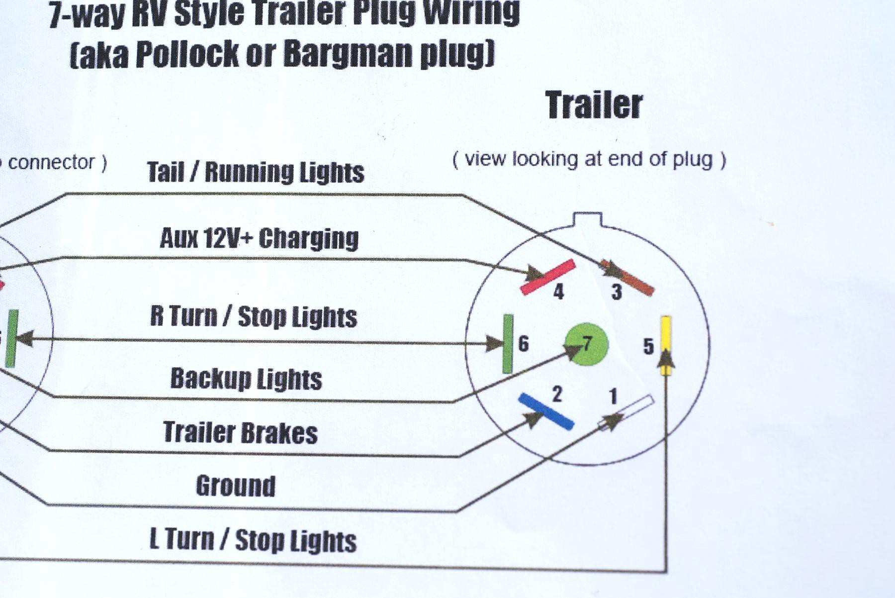 4 Way Trailer Wiring Diagram Ford | Wiring Diagram - 4 Prong Trailer Wiring Diagram