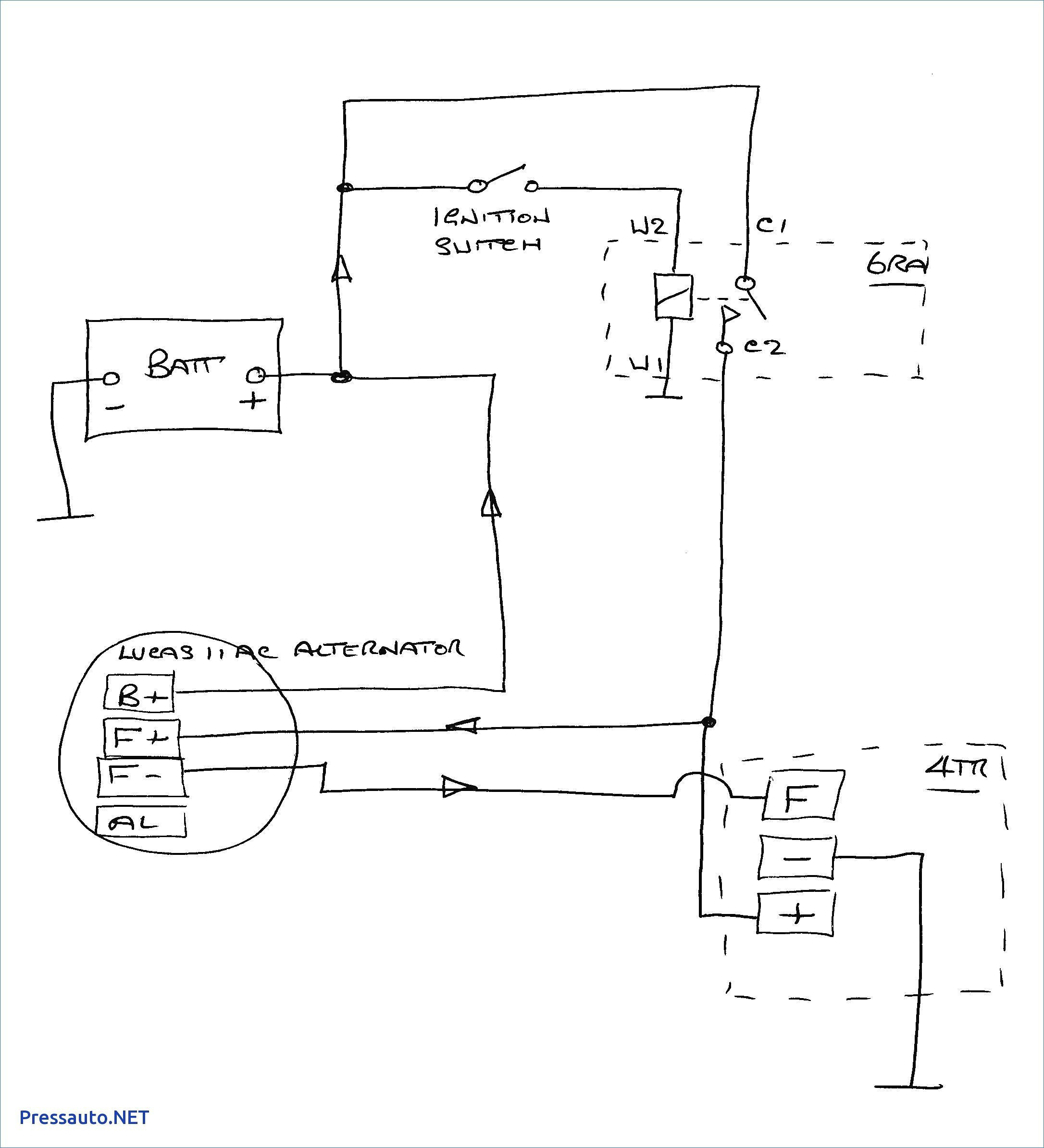 Chevy 4 Wire Alternator Wiring Diagram - Cadician's Blog