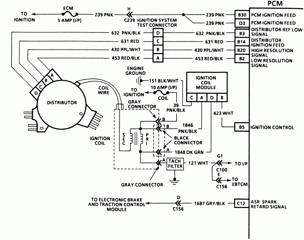 4 Wire Gm Coil Wiring | Wiring Diagram - Chevy Ignition Coil Wiring Diagram