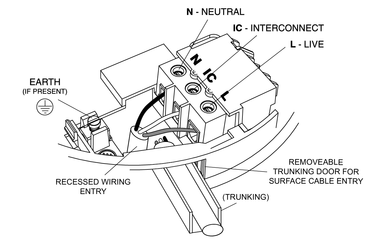 4 Wire Wiring Diagram Alarm | Manual E-Books - 4 Wire Smoke Detector Wiring Diagram