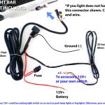 40A Fog Work Led Light Bar Wiring Harness Relay Fuse Kit + Rocker   Fog Light Wiring Diagram Without Relay