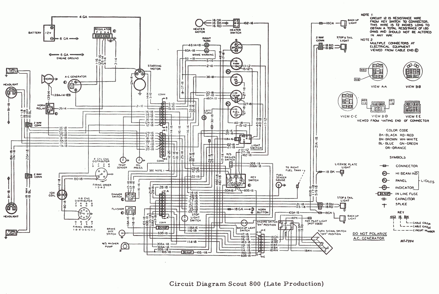 International Truck Wiring Diagram | Cadician's Blog