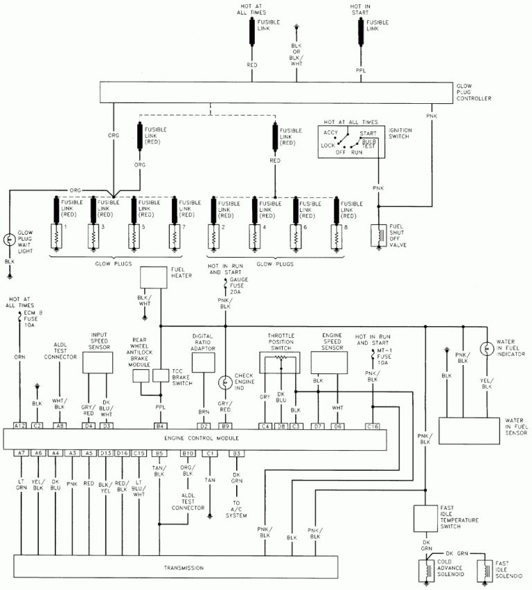 4L80E Wiring Diagram Wiring Diagram Data 4L60E Transmission Wiring