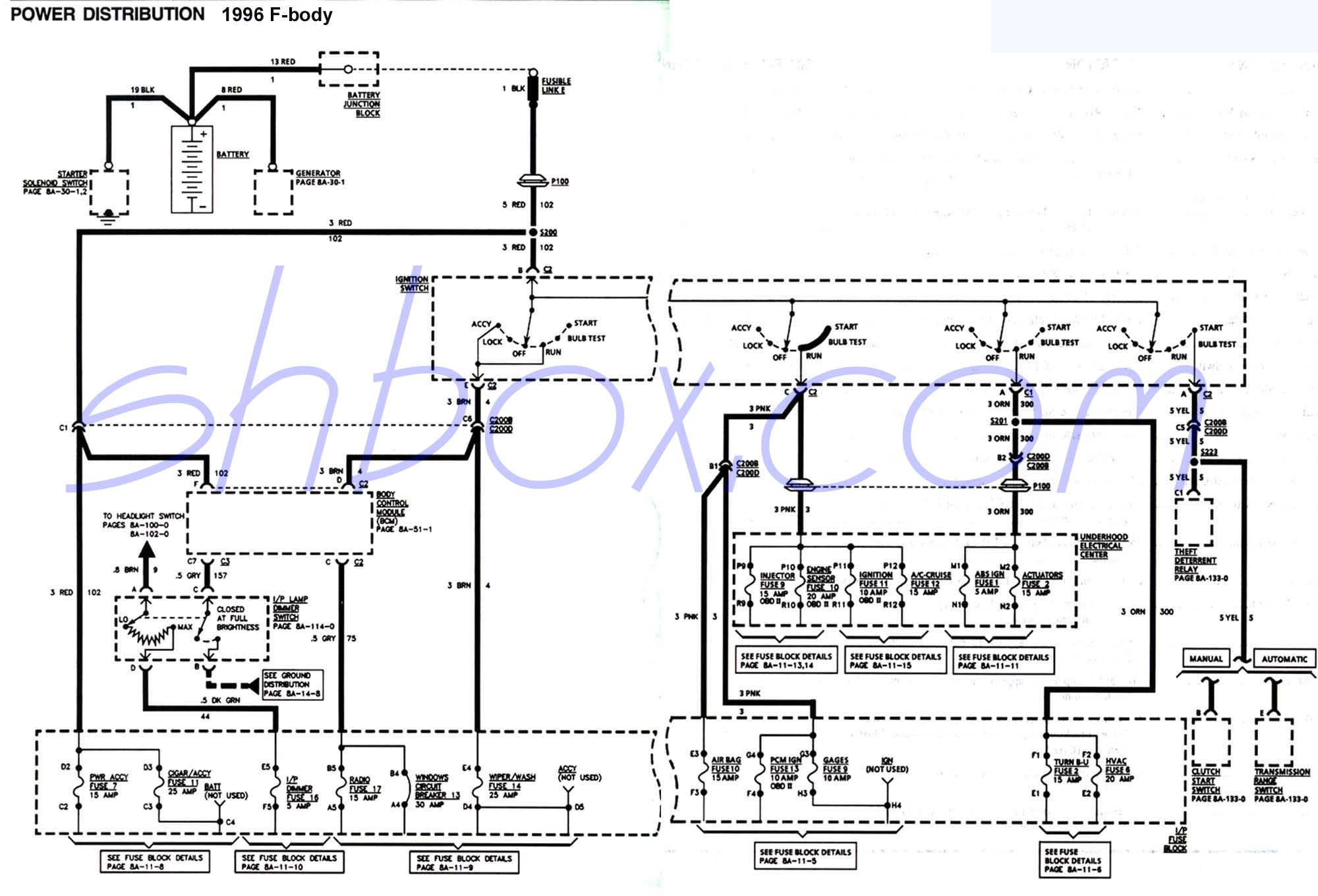 4Th Gen Lt1 F-Body Tech Aids - Hei Conversion Wiring Diagram