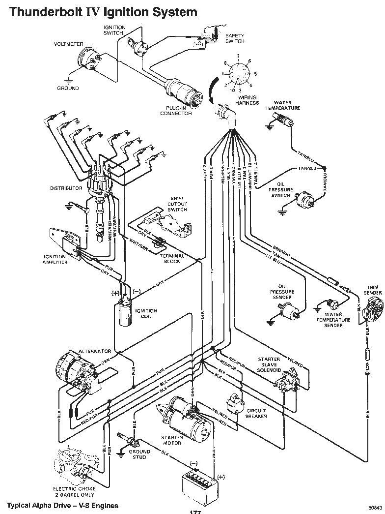 5 7 Mercruiser Starter Wiring Diagram - Wiring Diagrams • Intended - Mercruiser Ignition Wiring Diagram