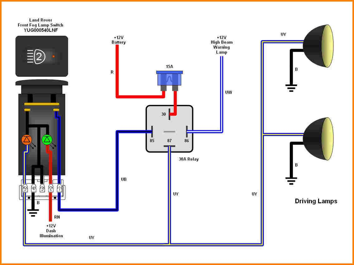 30 40 Amp Relay Wiring Diagram