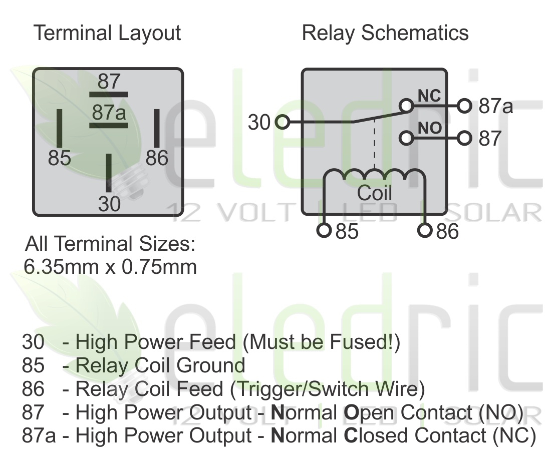 automotive relay wiring schematic Relay wire fog automotive lights wiring diagram switch