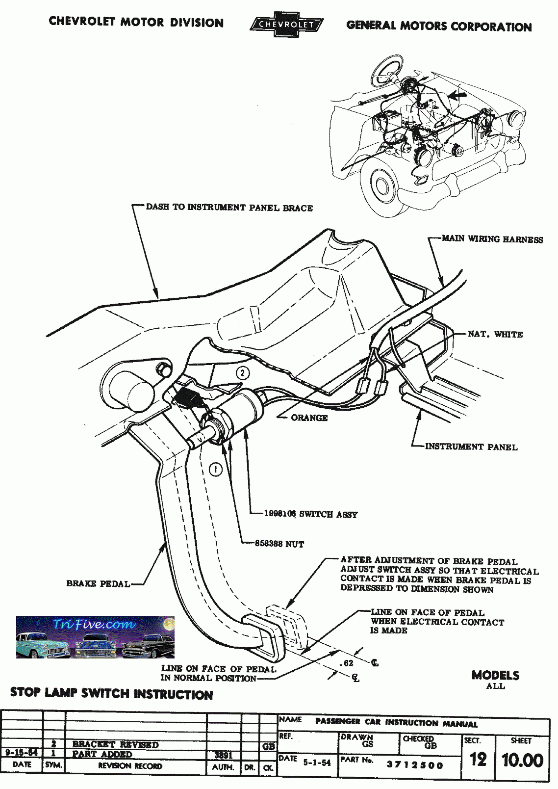 55 Chevy Wiring | Wiring Diagram - Chevy Steering Column Wiring Diagram