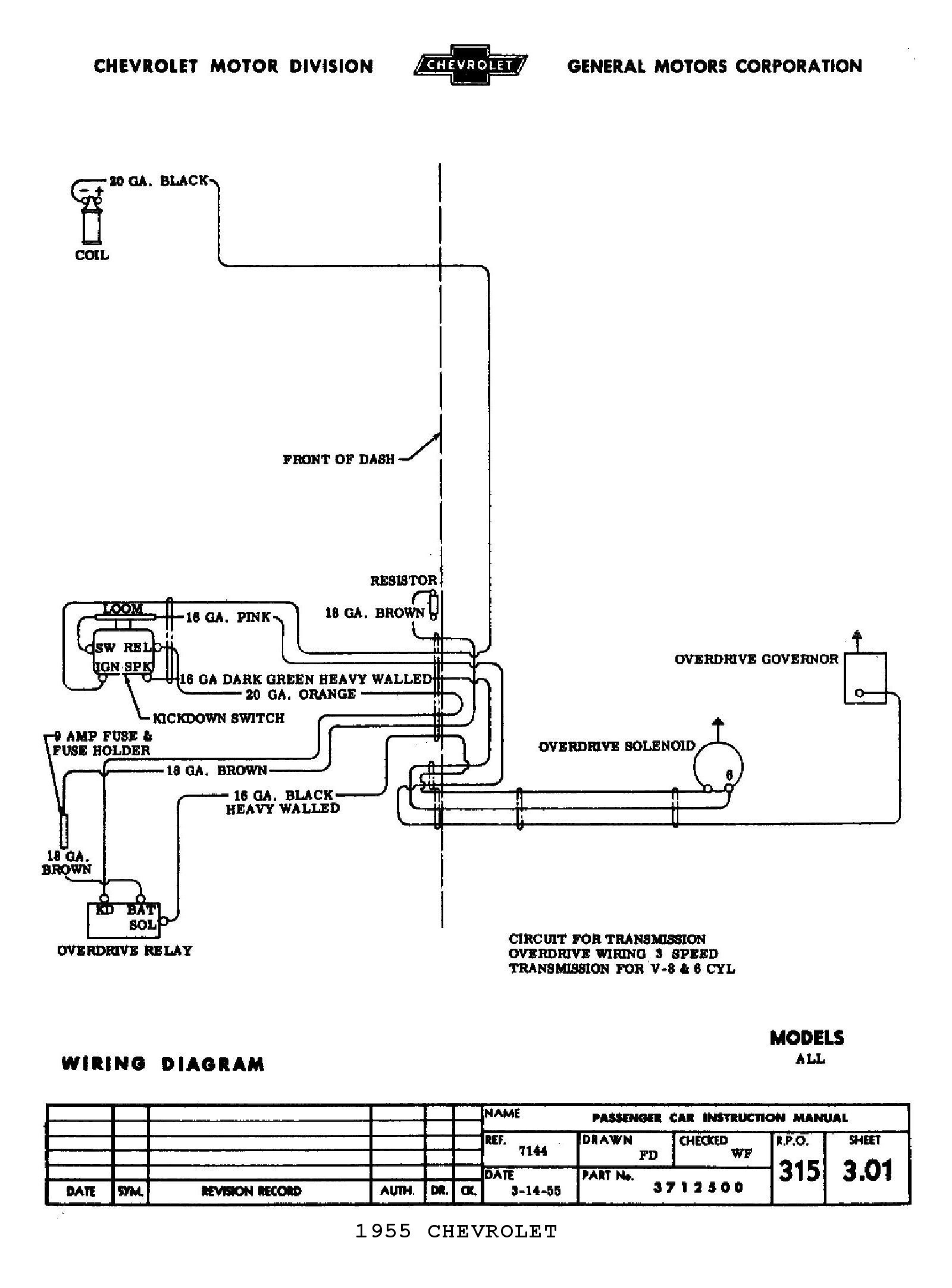 55 Chevy Wiring | Wiring Diagram - Ididit Steering Column Wiring Diagram