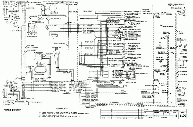 56 Chevy Wiring | Wiring Diagram - Sbc Starter Wiring Diagram | Wiring ...