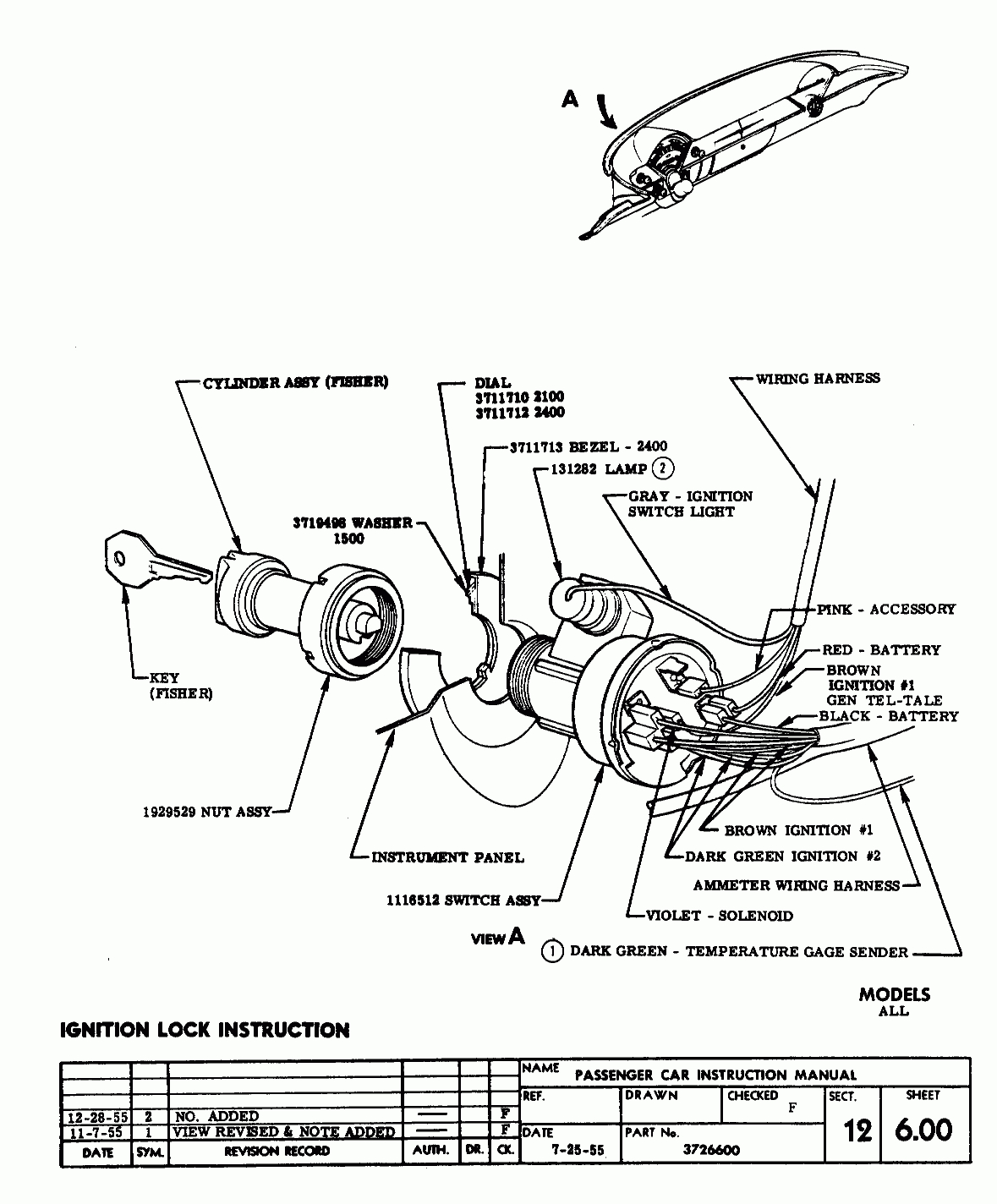 57 Chevy Ignition Switch Wiring Diagram - Wiring Diagrams Hubs - Gm Ignition Switch Wiring Diagram