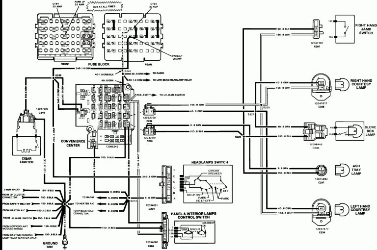 59 Chevy Truck Fuse Block Diagram - Wiring Diagram Data - 1982 Chevy