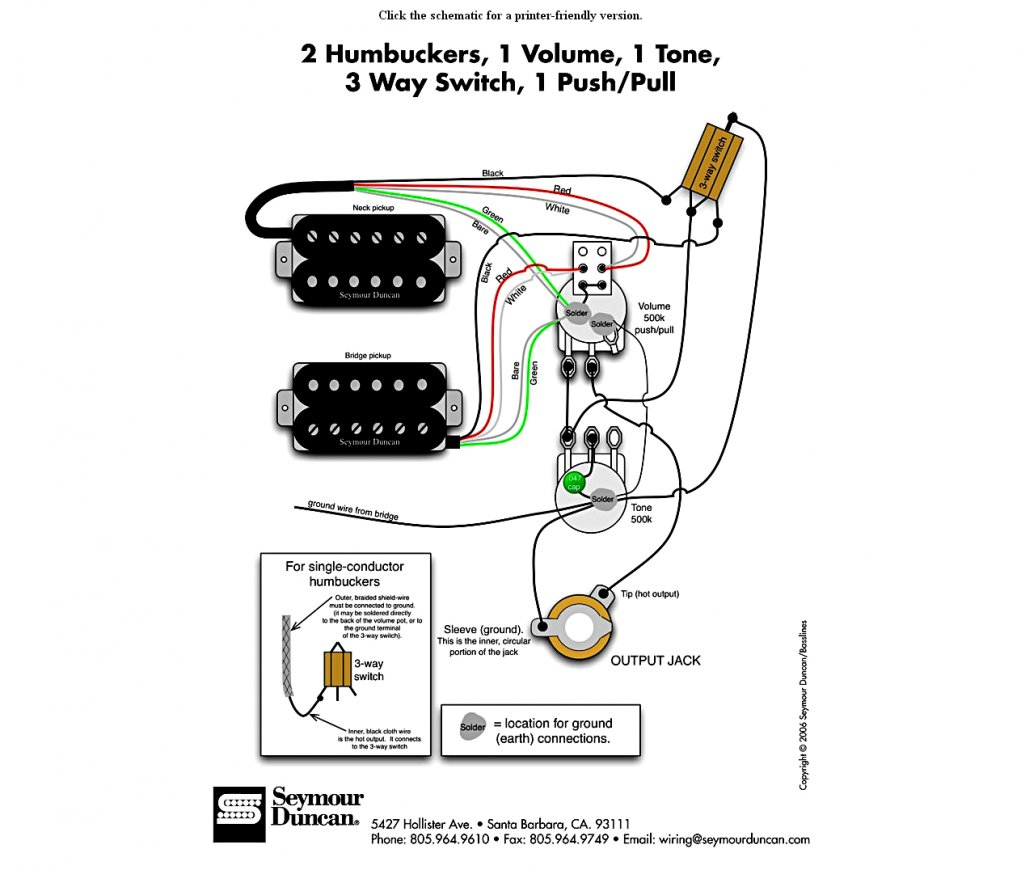 Coil Split Seymour Duncan Wiring Diagrams