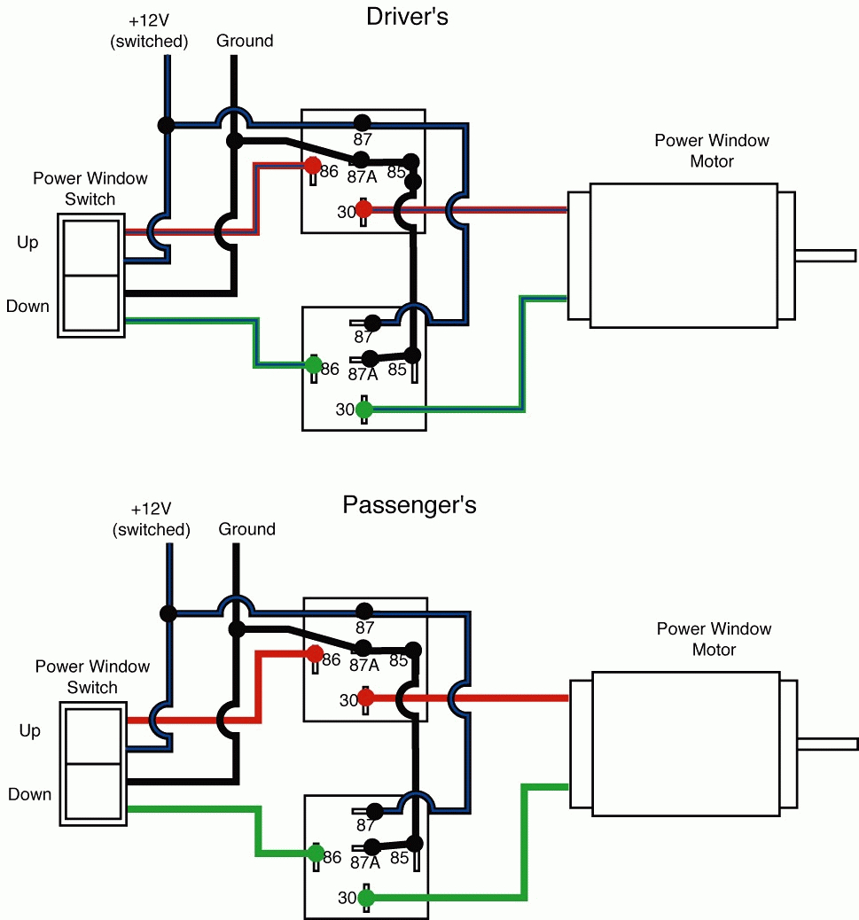 6 Pin Power Window Switch Wiring Diagram - Panoramabypatysesma - 6 Pin