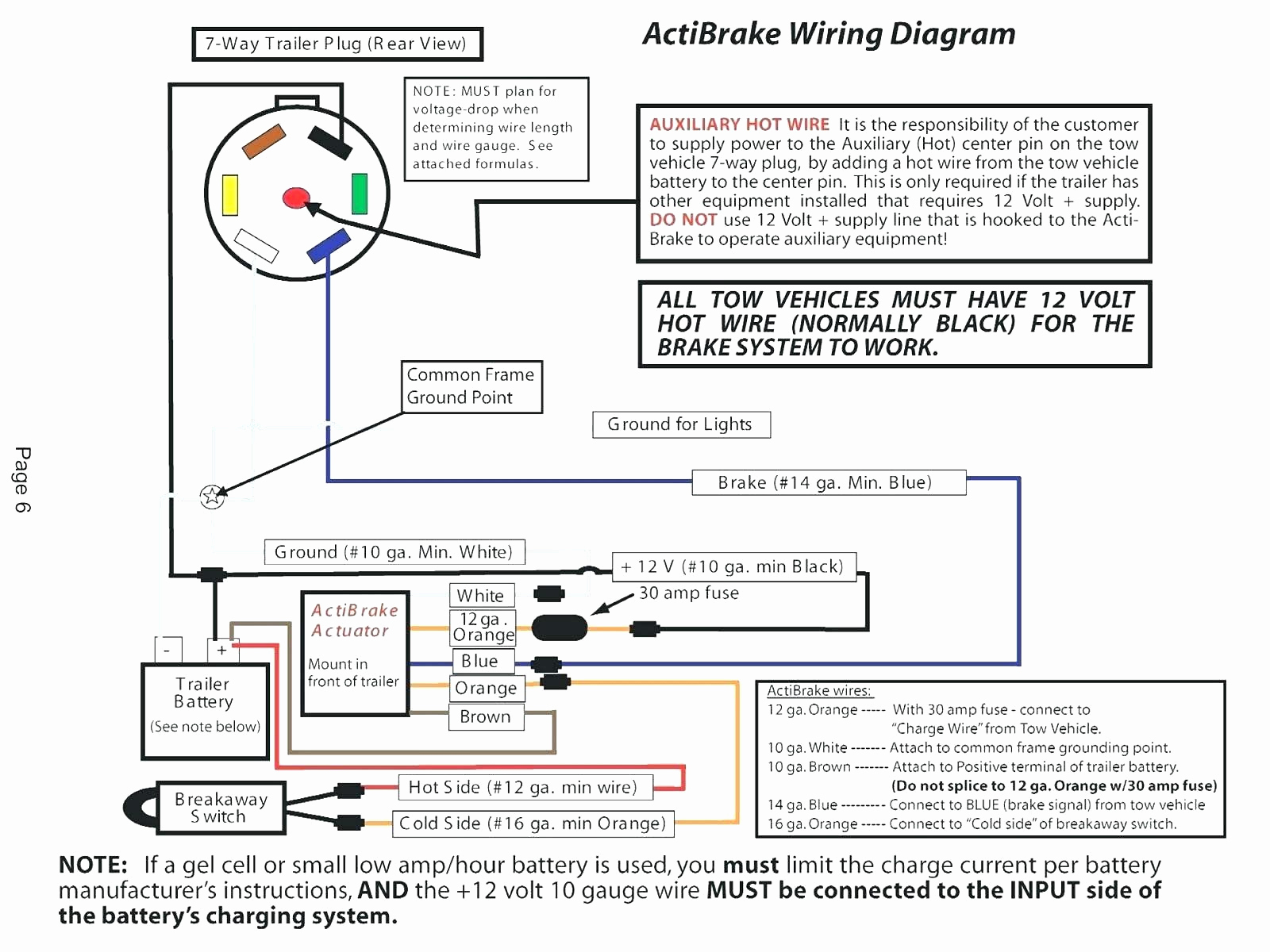 6 Way Trailer Plug Wiring Diagram | Wiring Library - 6 Way Trailer Wiring Diagram