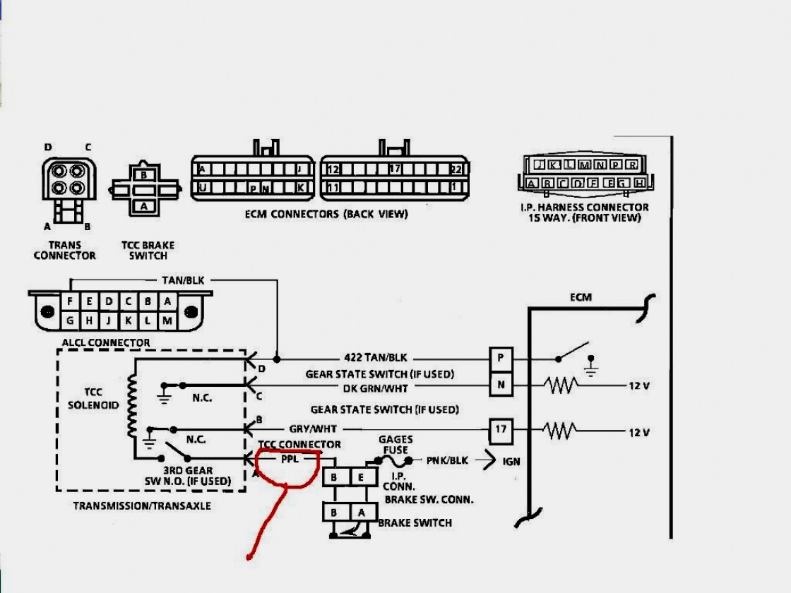 700R4 Converter Lockup Wiring Diagram : Torque Converter Lock Up