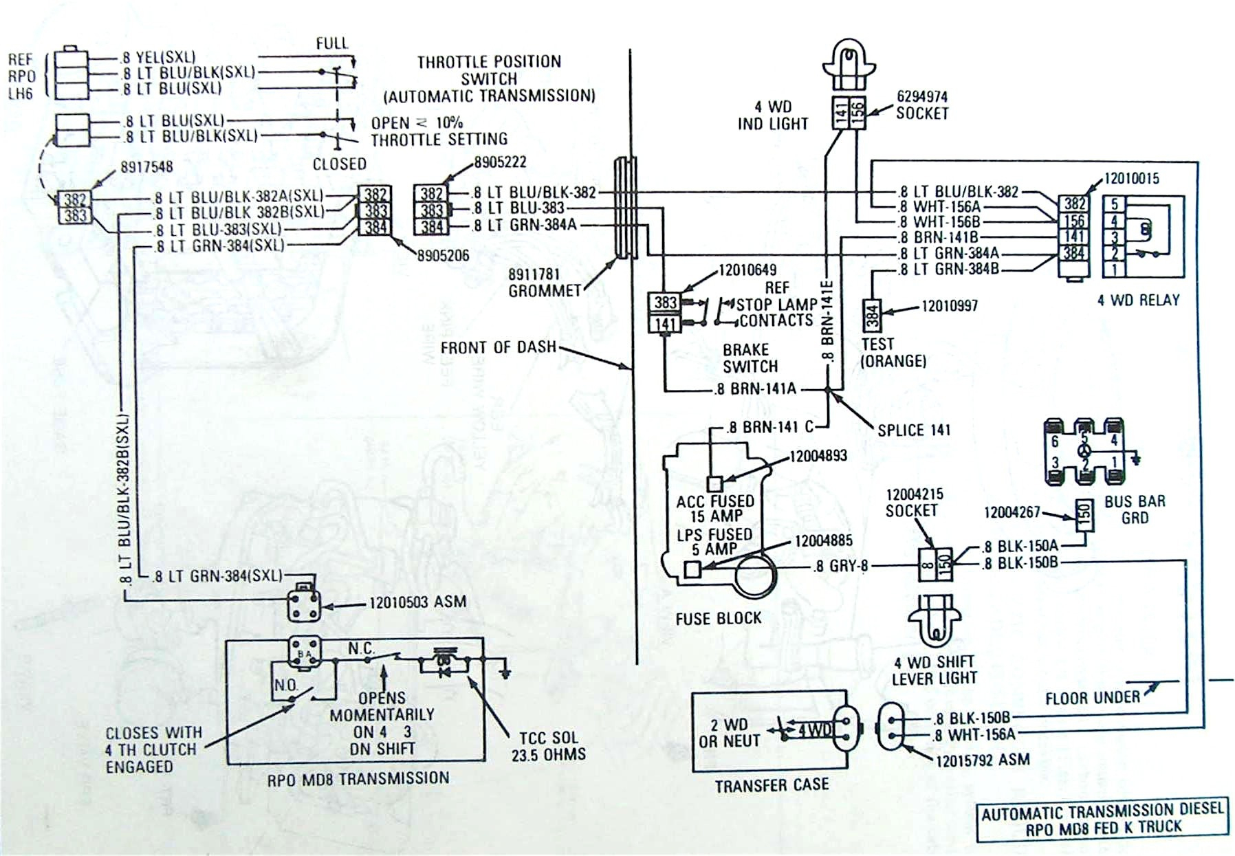 700r4 Wiring Diagram