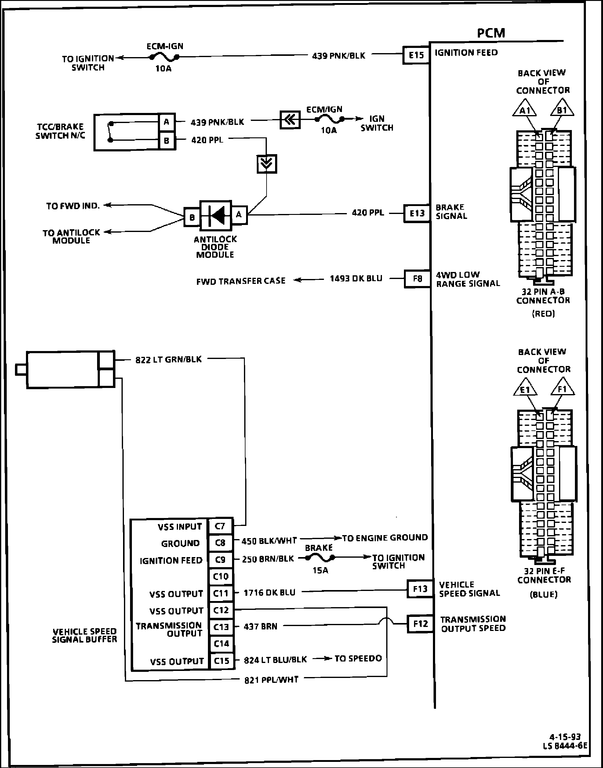 7427 Rev Limiter / 4L80E Question [Archive] - Gearhead Efi Forums - 4L80E Transmission Wiring Diagram