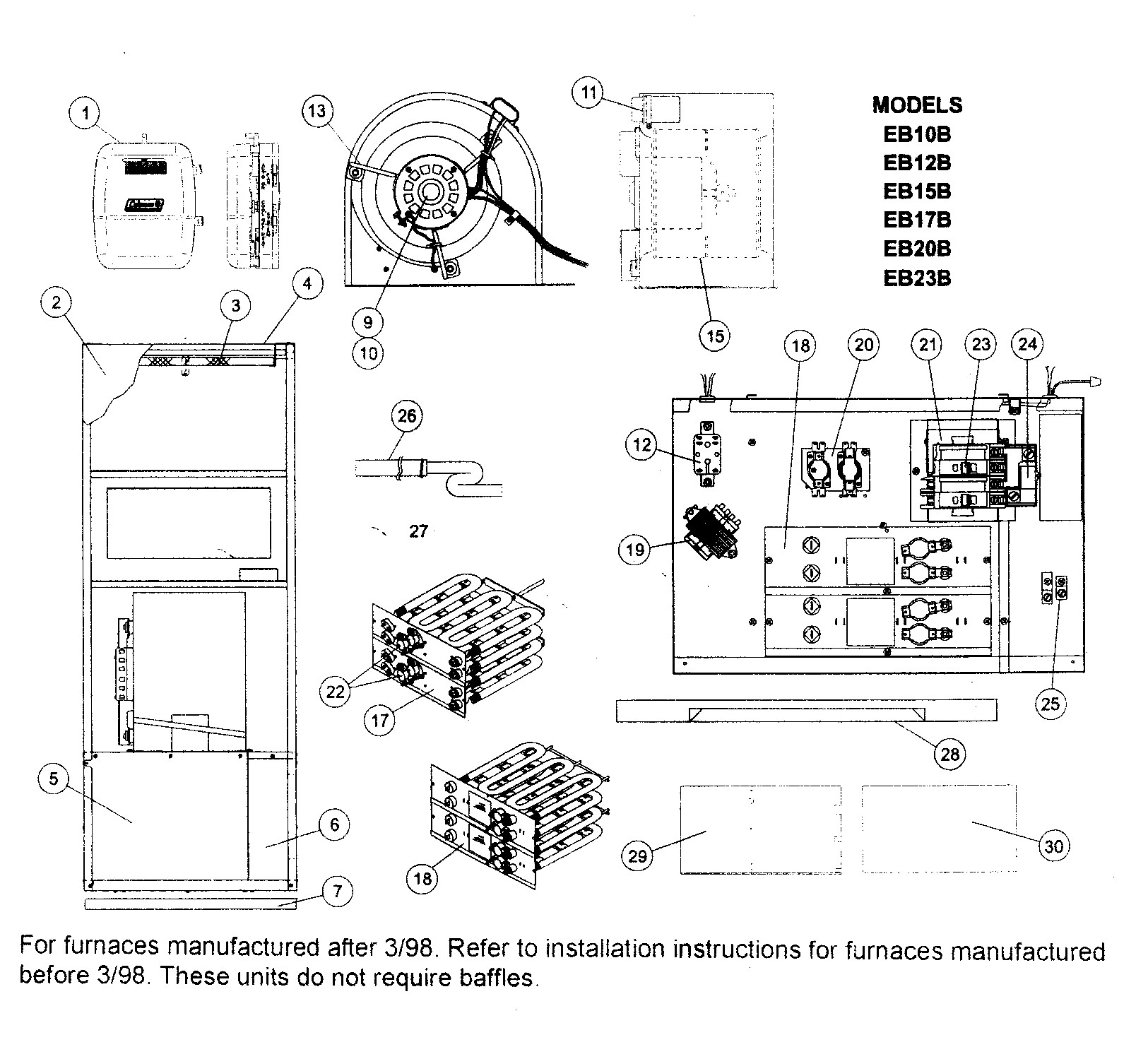 7680B 0 00 Mobile Home Furnace Supply Your Throughout Coleman Gas - Coleman Mobile Home Electric Furnace Wiring Diagram
