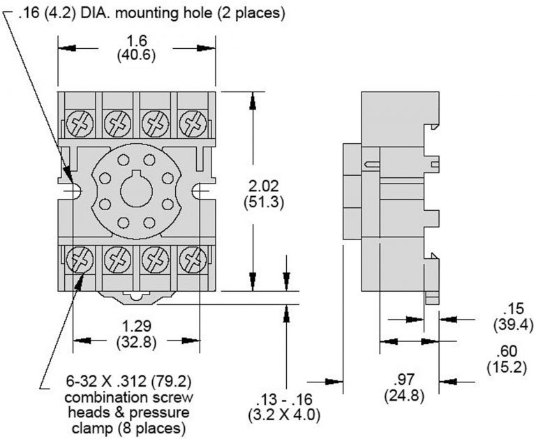 8 Pin Relay Wire Diagram Wiring Schematic | Wiring Diagram - 8 Pin