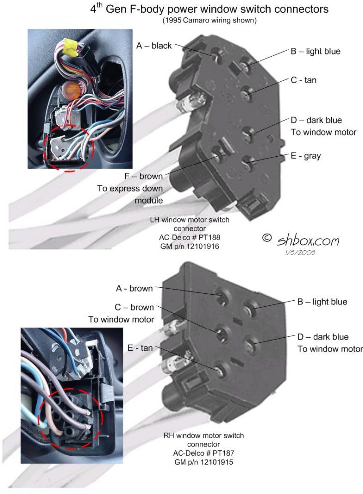 84 Chevy Power Window Wiring Diagram | Manual E-Books - Power Window