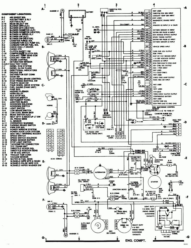 85 Chevy Truck Wiring Diagram | Chevrolet C20 4X2 Had Battery And