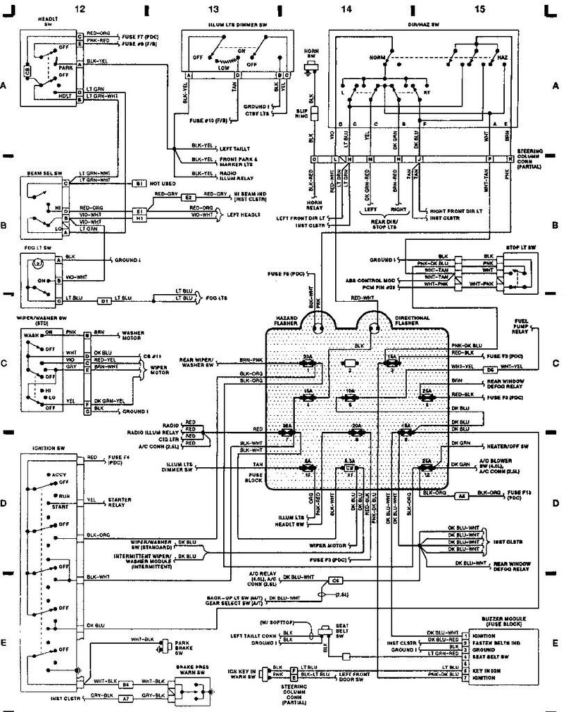 89 Jeep Yj Wiring Diagram | Yj Wiring Help | Jeep Yj | Jeep, Jeep - Jeep Wrangler Wiring Diagram