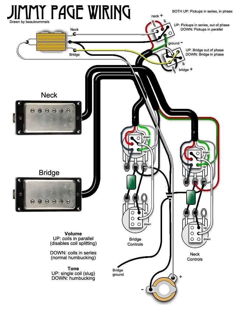 Jimmy Page Wiring Diagram Cadician's Blog