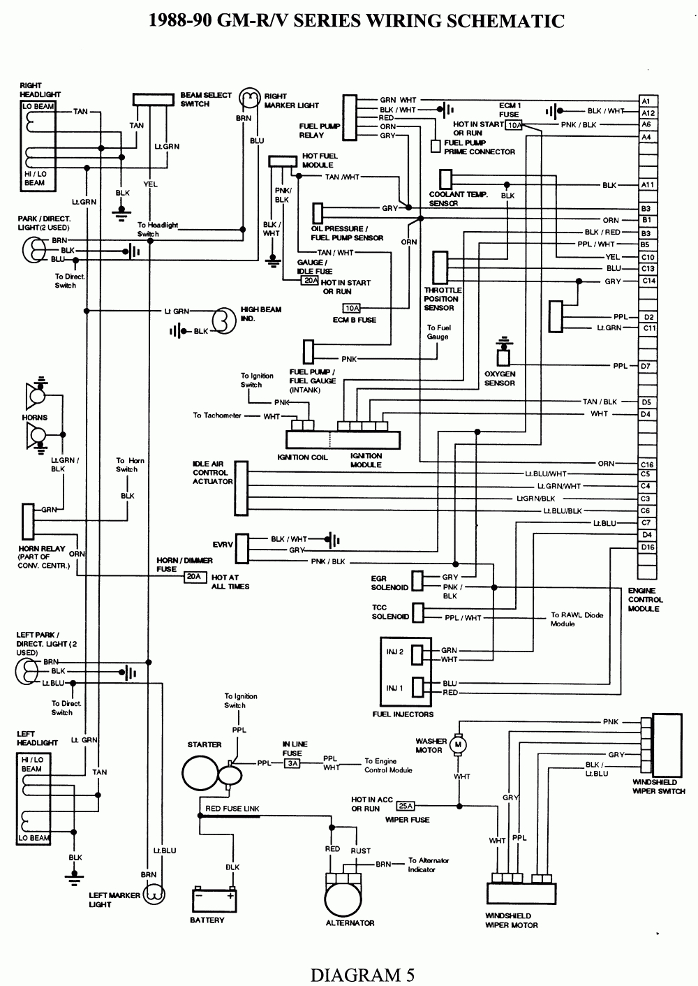 97 Chevy 1500 Fuel System Wiring Diagram | Wiring Diagram - 1989 Chevy Truck Fuel Pump Wiring Diagram