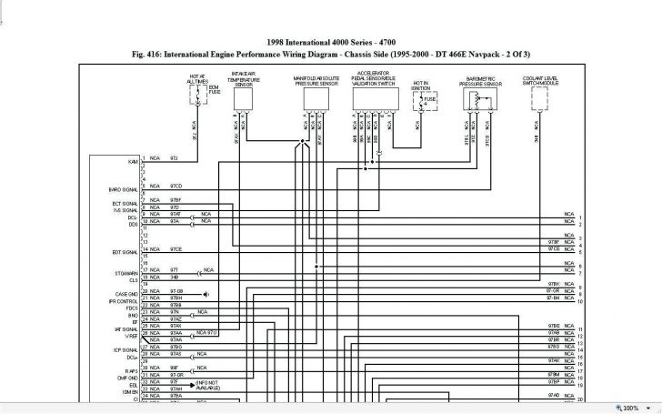 97 International 4700 Fuse Diagram Wiring Diagram International