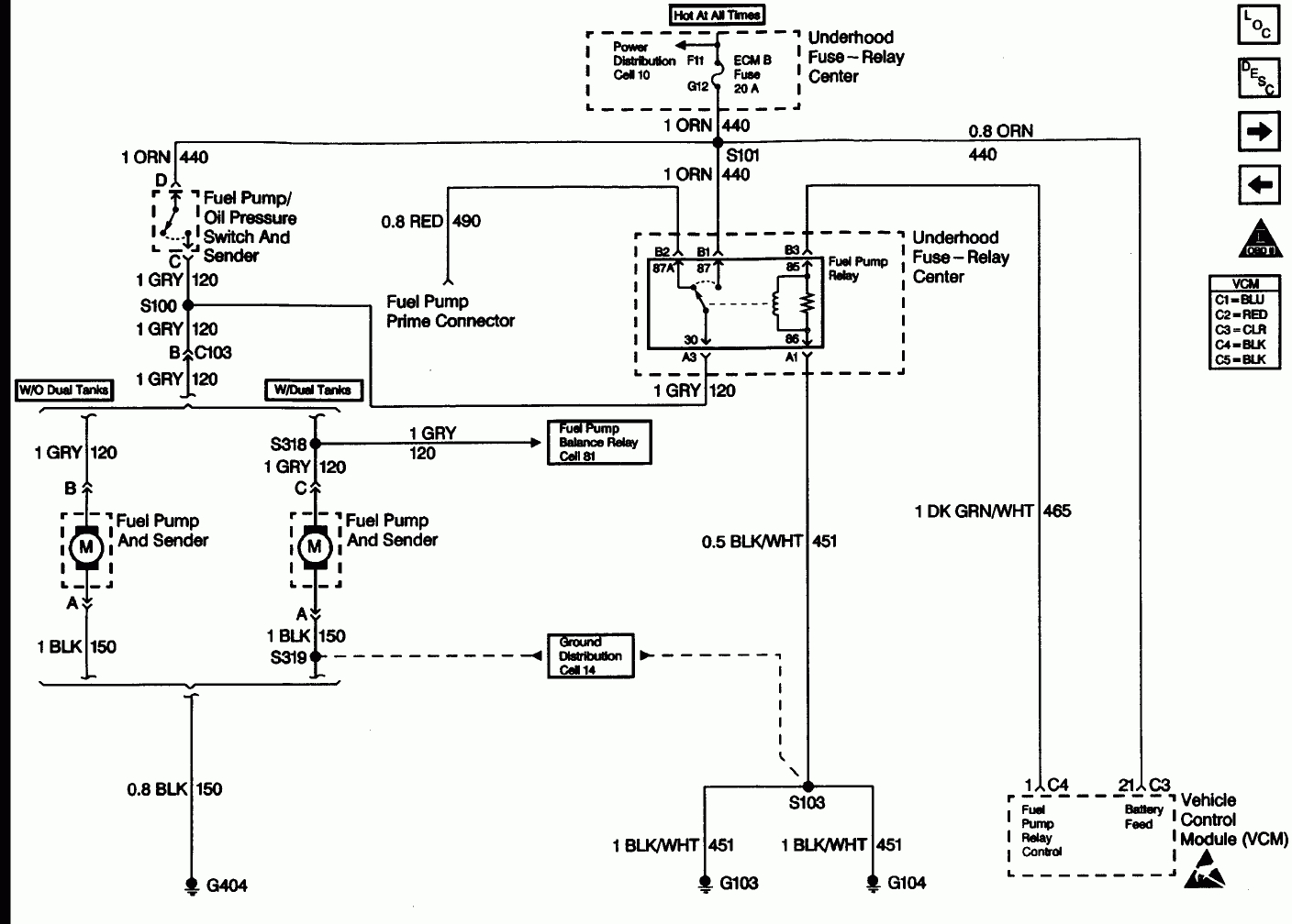 98 Chevy Fuel Pump Wiring Diagram - Wiring Diagrams Hubs - 1998 Chevy Silverado Wiring Diagram
