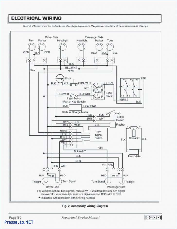 98 Ezgo Wiring Diagram | Manual E-Books - Ez Go Wiring Diagram 36 Volt