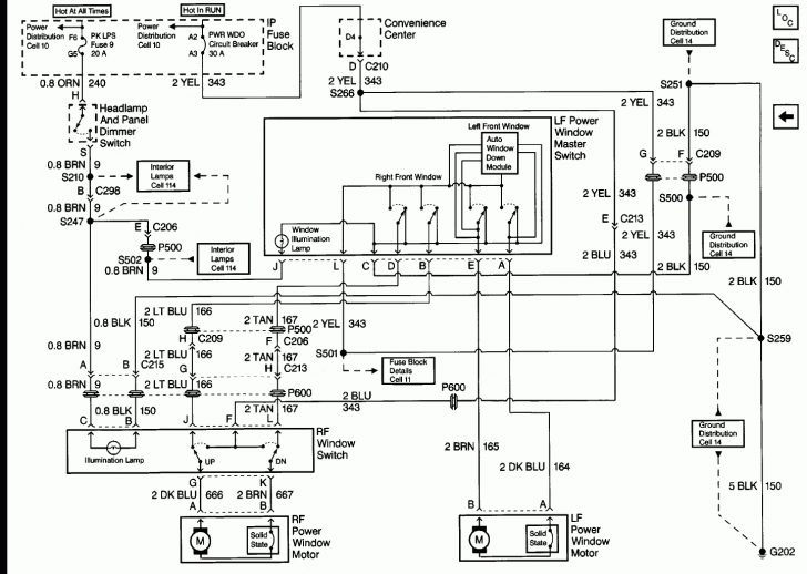 98 Silverado Power Door Lock Wiring Schematic | Manual E-Books - Power