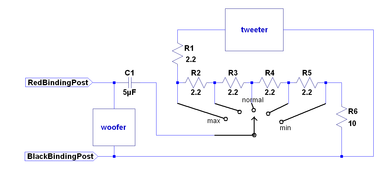 A25 Loudspeaker - Speaker And Tweeter Wiring Diagram