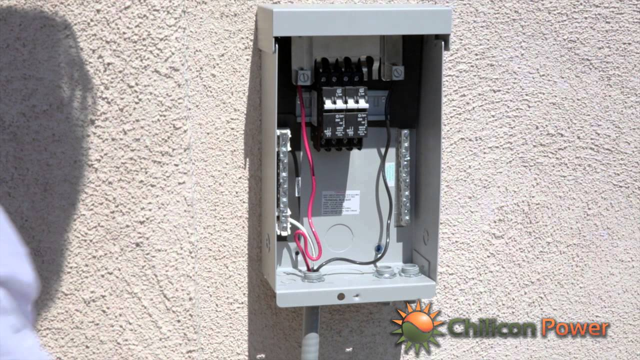 Ac Disconnect Wiring - Wiring Diagrams Hubs - 30 Amp Disconnect Wiring Diagram