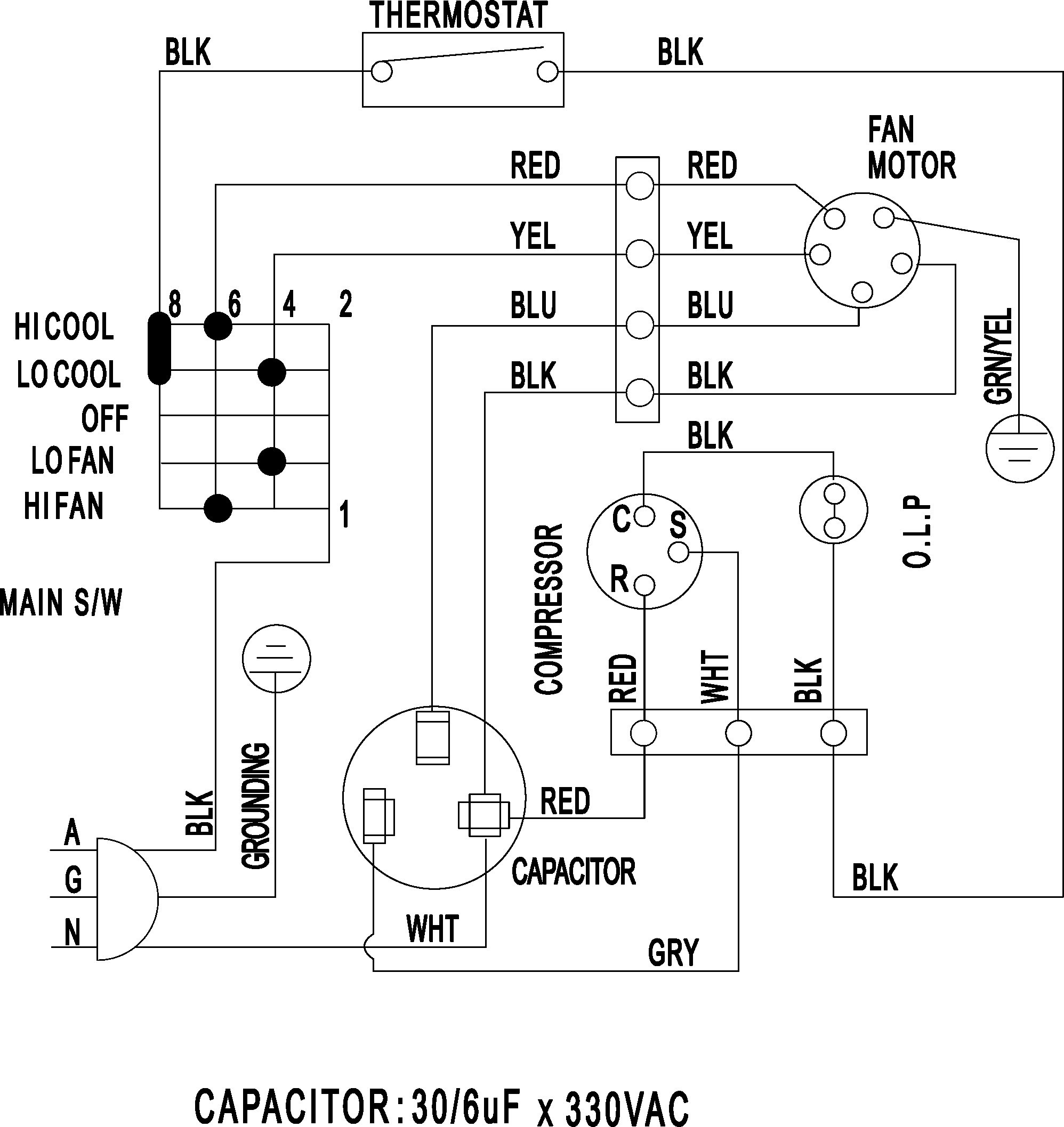 Ac Unit Wiring Diagram - Data Wiring Diagram Today - Ac Unit Wiring Diagram