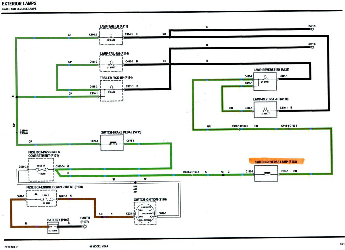 wiring diagram for reverse lights Reverse light wiring help - Wiring