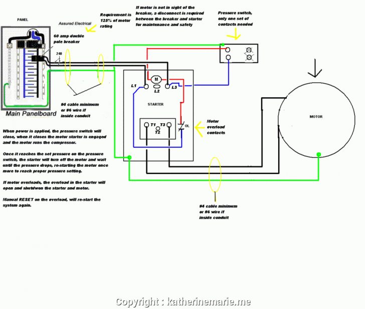 Air Compressor 240V Wiring Diagram Manual EBooks Air Compressor