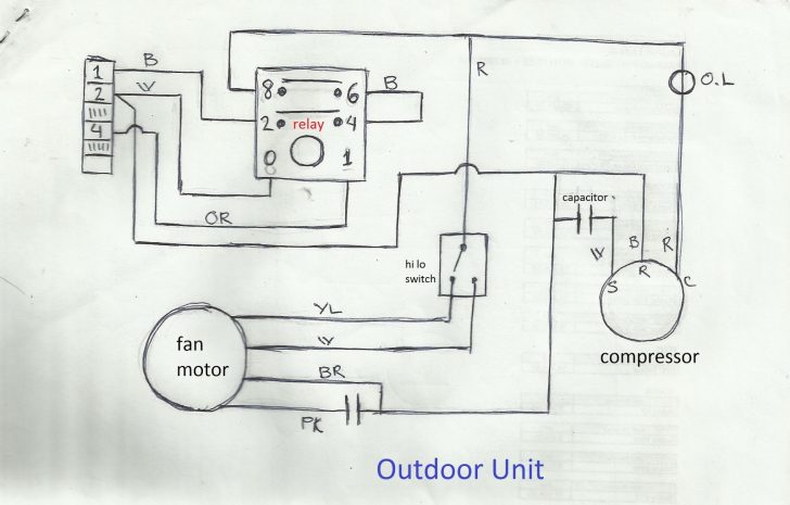 Air Compressor Dual Capacitor Wiring | Wiring Diagram - Ac Dual