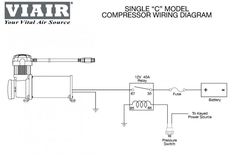 Air Compressor Wiring Diagram Schematic - Wiring Diagrams Hubs - Wiring