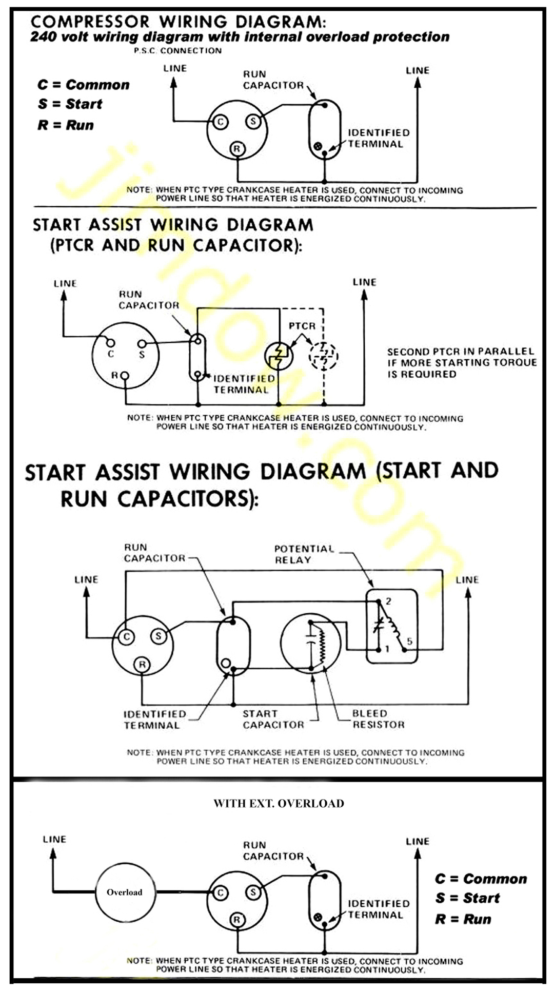 Air Conditioner Compressor Wiring : General Spud Cannon Related - Aircon Compressor Wiring Diagram