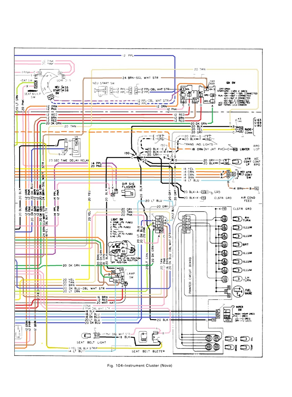 All Generation Wiring Schematics - Chevy Nova Forum - 1972 Chevy Truck Wiring Diagram