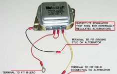 Alternator External Voltage Regulator Wiring Diagram Pdf | Wiring – Ford Alternator Wiring Diagram External Regulator