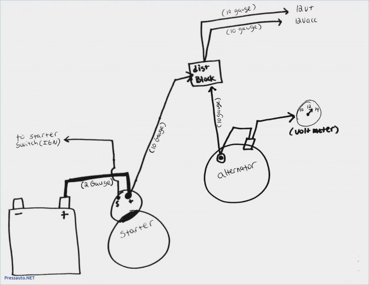 Amp Meter With Alternator Wiring Chevy 3 Wire - Wiring Diagram Detailed