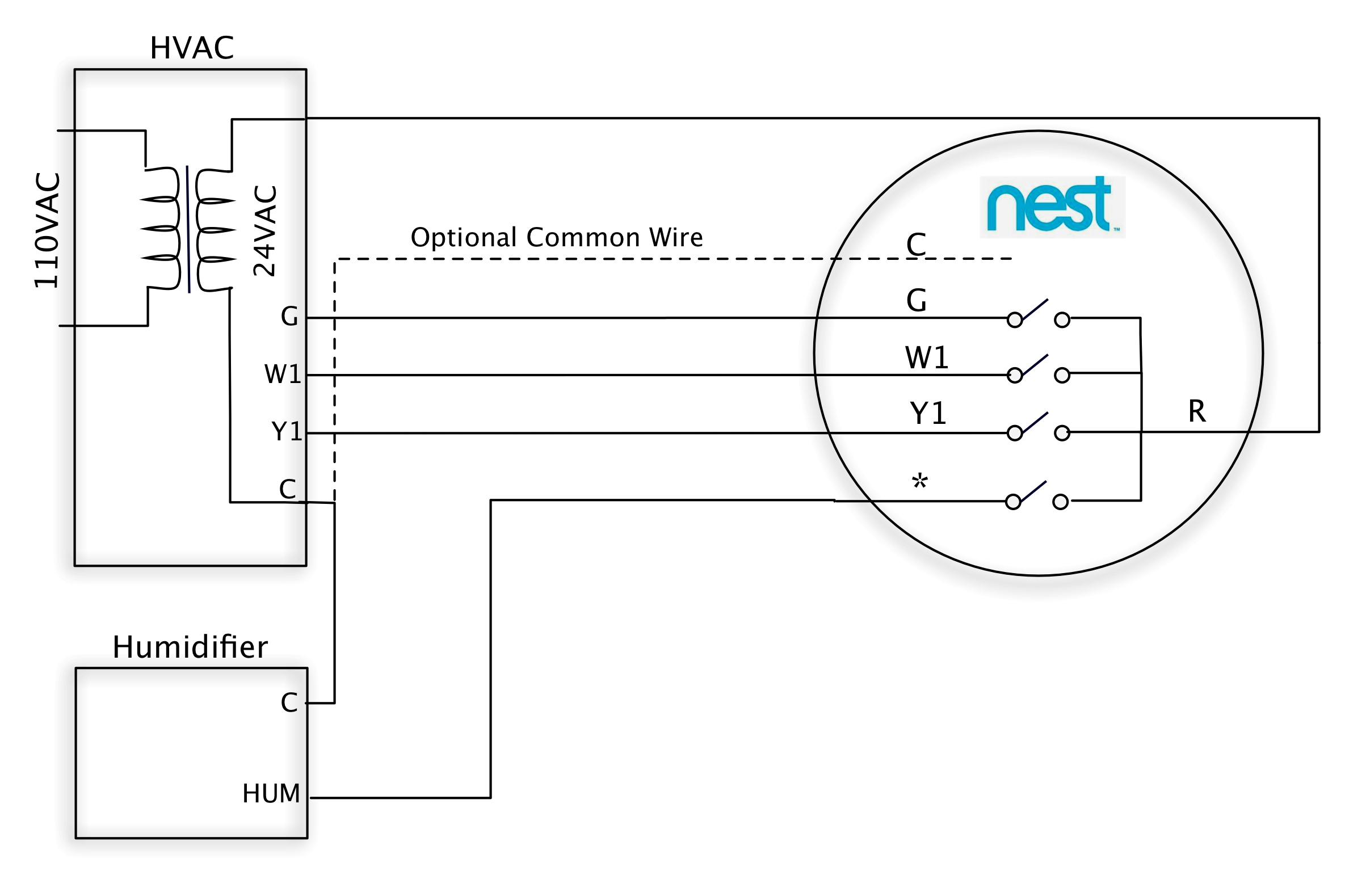 Aprilaire 700 Wiring Diagram - Cadician's Blog