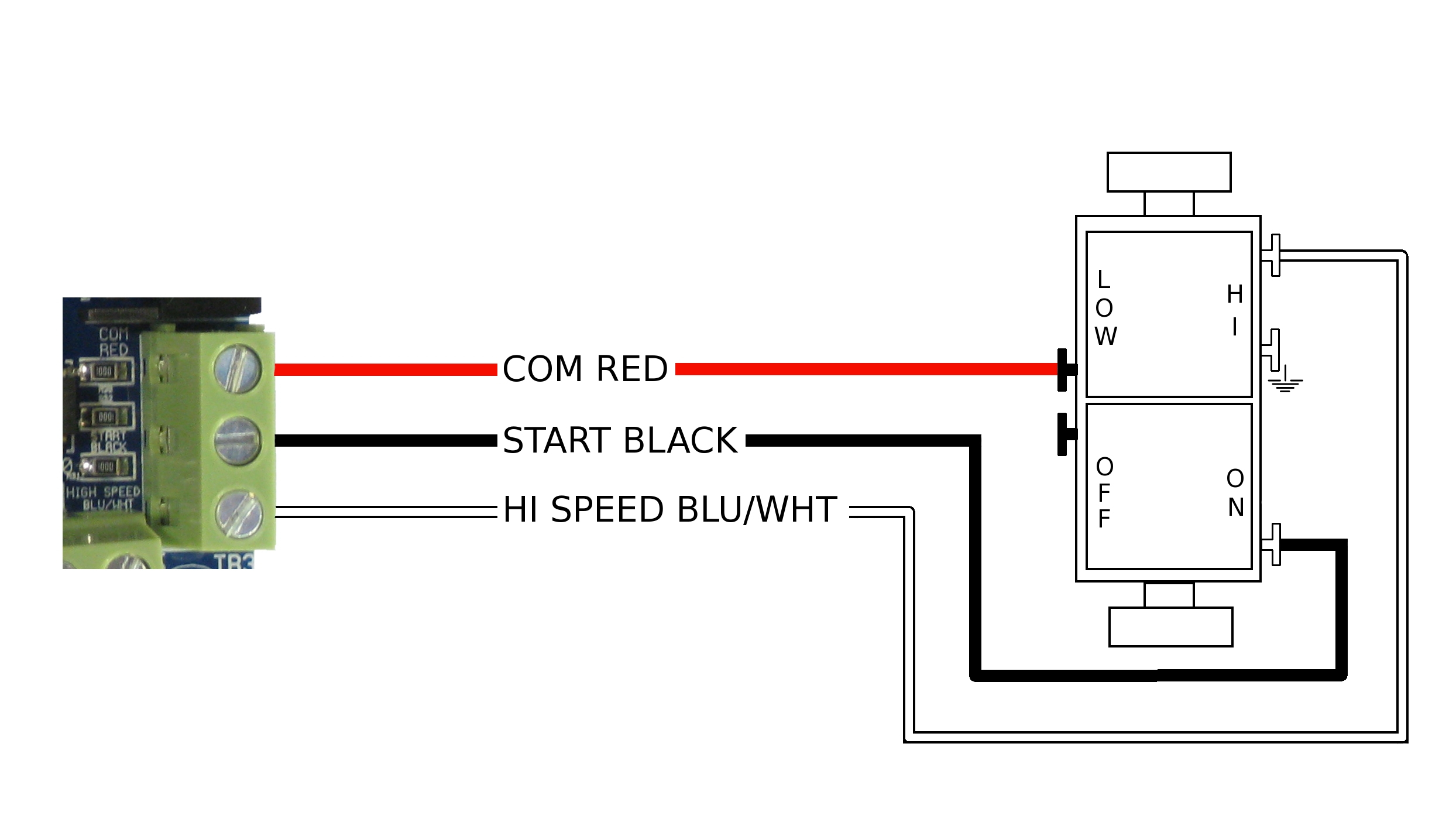 Attic Fan Switch Wiring Diagram Free Download | Manual E-Books - 2 Speed Whole House Fan Switch Wiring Diagram