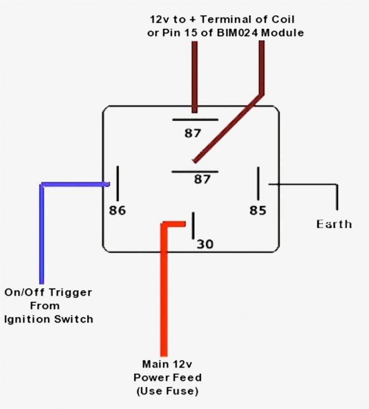 Auto Relay Wiring Wiring Diagram Data 12 Volt Ignition Coil Wiring